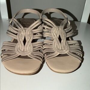 Impo Women's Beige Strappy Sandals